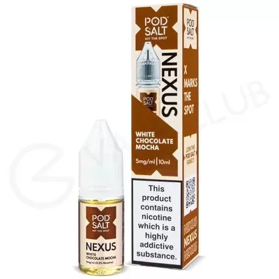 White Chocolate Mocha Nic Salt E-Liquid by Pod Salt Nexus - Ecigpremium