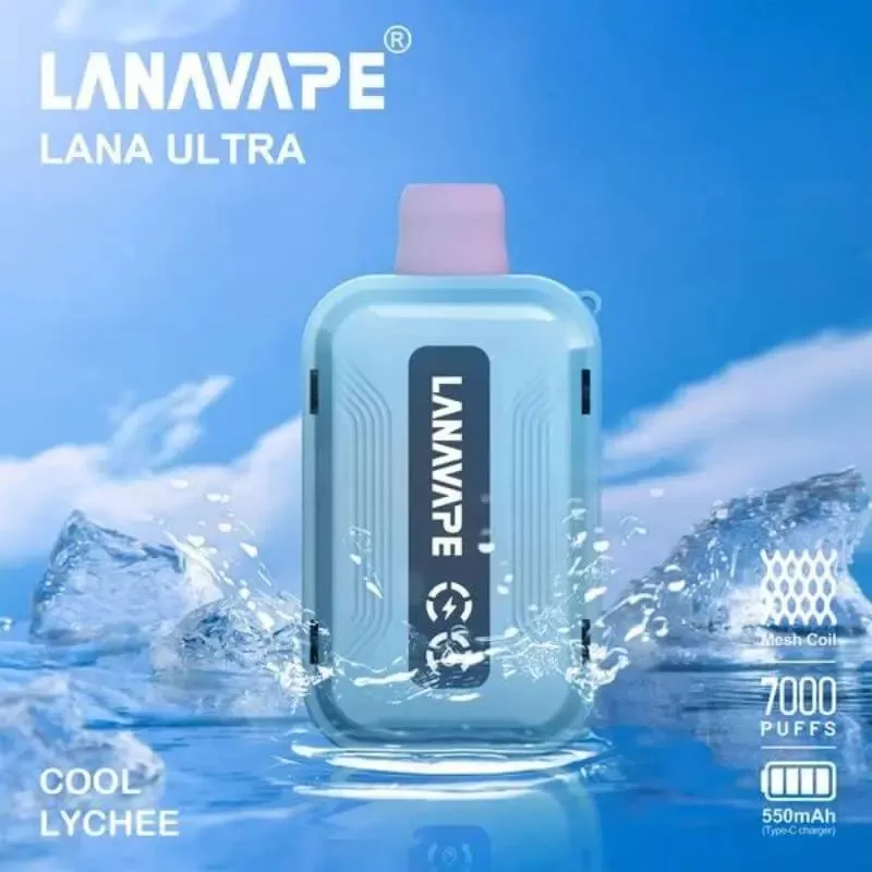 LANA ULTRA 7000 Puffs - Lemon Coke - Sgvapeshubsafety - Image 3