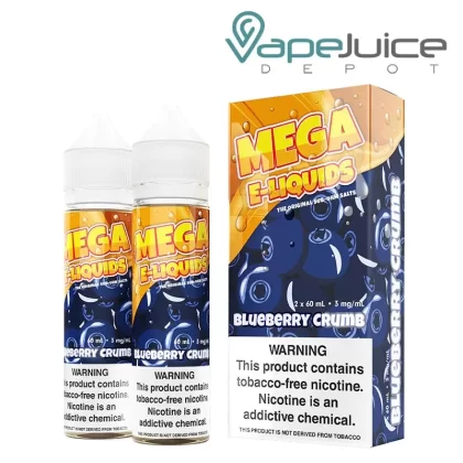 Blueberry Crumb MEGA e-Liquids