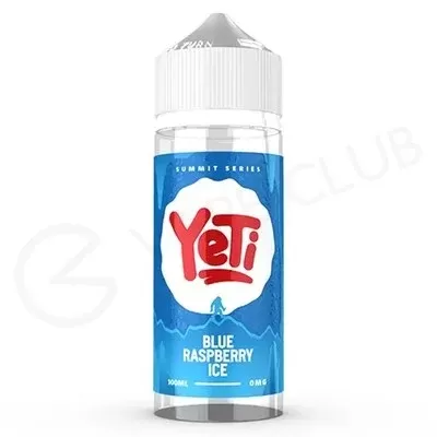 Blue Raspberry Ice Shortfill E-Liquid by Yeti Summit Series 100ml