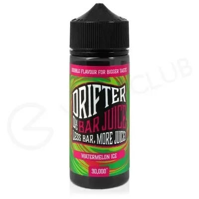 Watermelon Ice Shortfill E-Liquid by Drifter Bar Juice 100ml - Ecigpremium