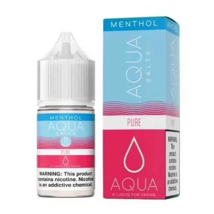Aqua Salt E-Liquid – Pure Menthol 30ml
