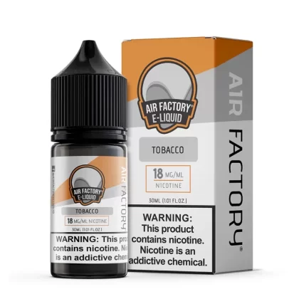 Air Factory Salt Tobacco eJuice - Vape Product; Vape Product, Vape Product (7C18C7) (7C18C7)