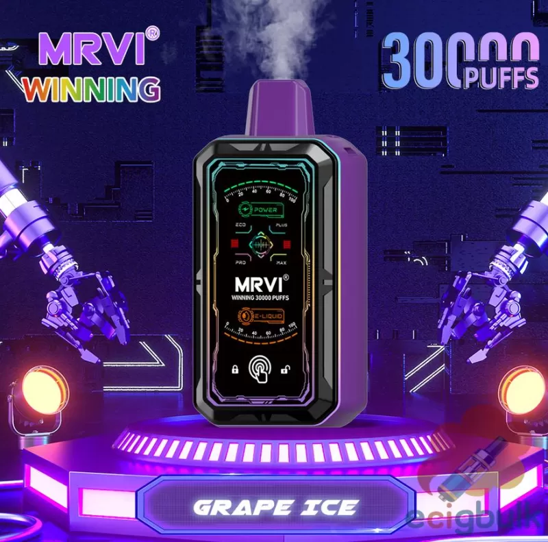 Mrvi Winning 30000 Disposable Vape – Touch Screen & 30K Long-Lasting Puffs
