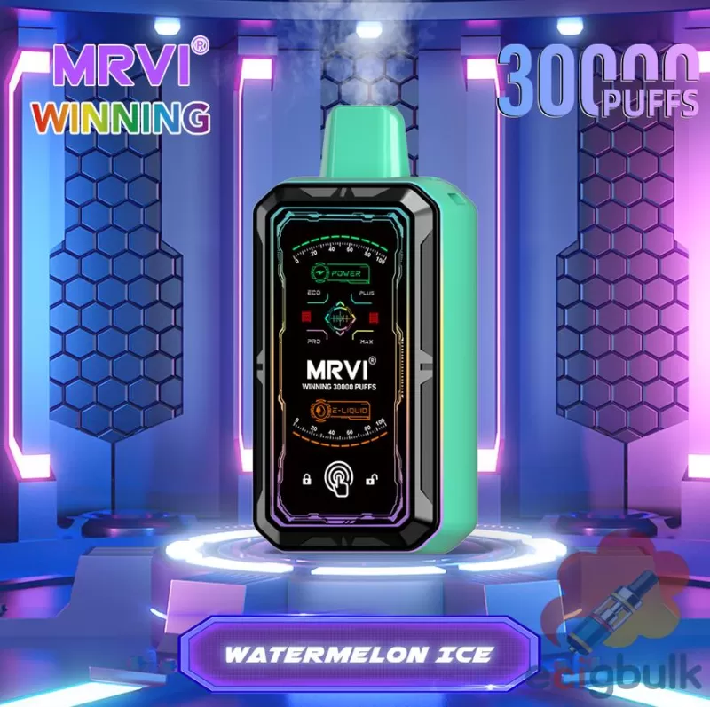 Mrvi Winning 30000 Disposable Vape – Touch Screen & 30K Long-Lasting Puffs - Image 2