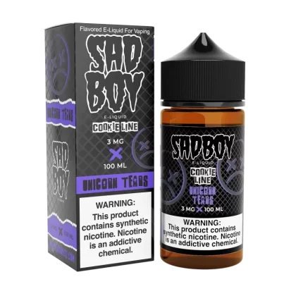 SADBOY E-Liquid - Unicorn Tears 100ML - Cookie Line Series - 0MG