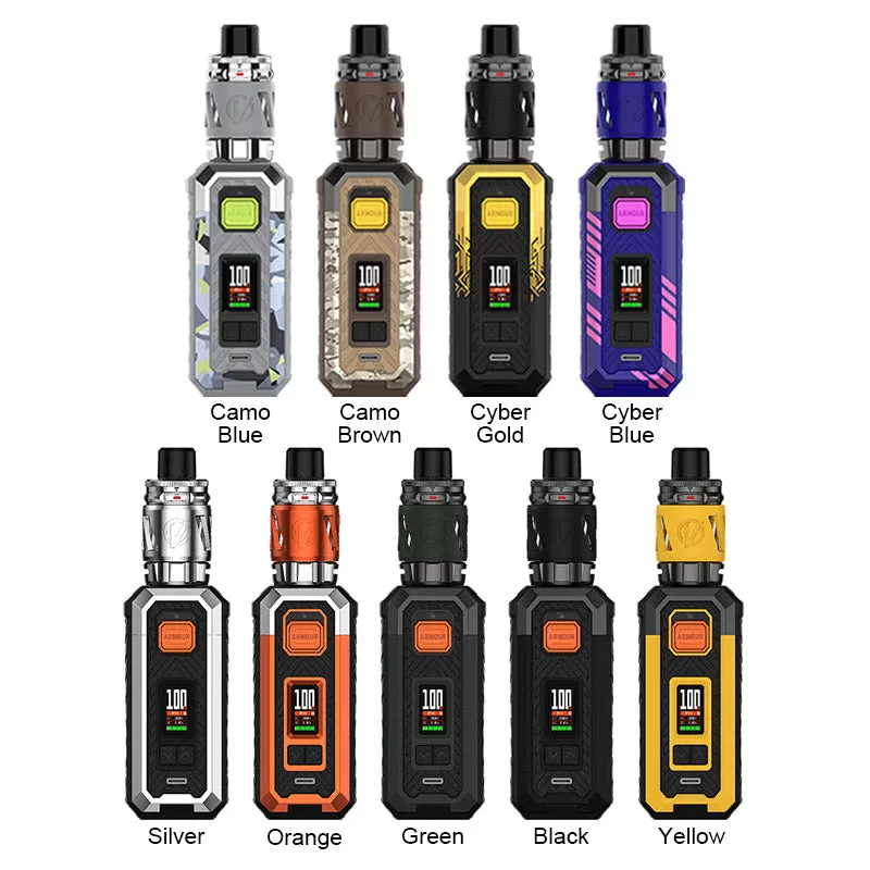 Vaporesso Armour S Kit with iTank 2 Atomizer 5ml - Cyber Blue - Image 2