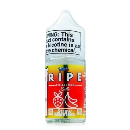Straw Nanners by Vape 100 Ripe Collection Salts 30ml - Vape Product, Vape Product (655FBE)