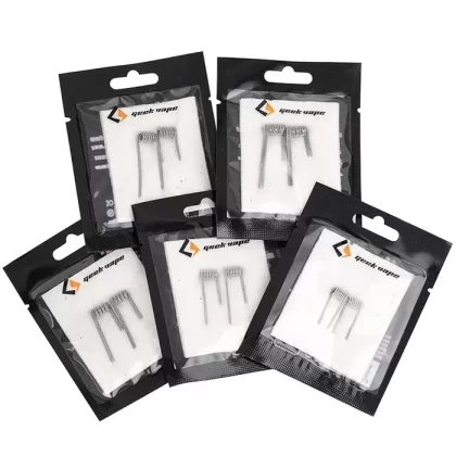 Geek Vape Prebuilt Clapton Coil & Cotton