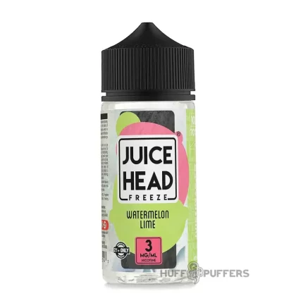 Juice Head Freeze – Watermelon Lime 100mL - Nicotine Strength#0mg>3mg>6mg