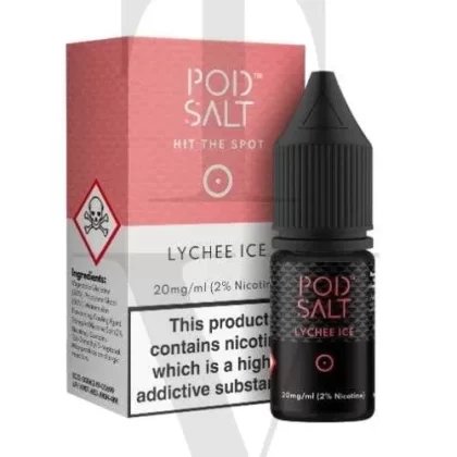 POD SALT LYCHEE ICE NIC SALT E-LIQUID