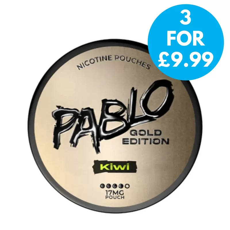Pablo Gold Edition 17mg Nicotine Pouches - Vape Co