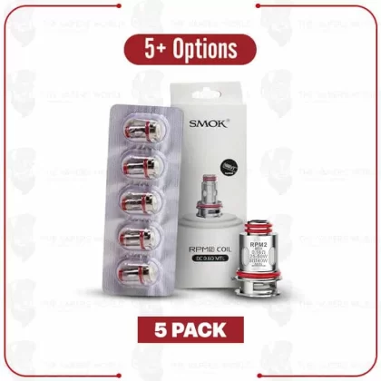 SMOK RPM2 Replacement Coil – 5PK - MESH 0.16 OHM, DC MTL 0.6 OHM (09B970)