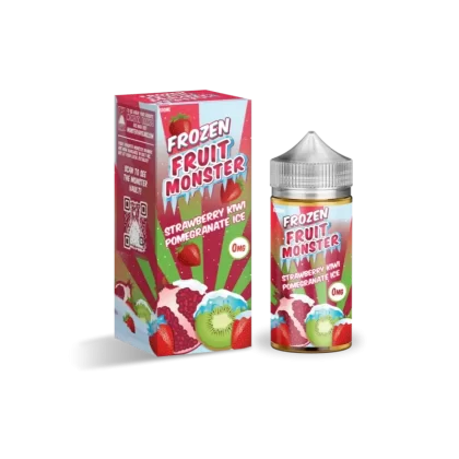 100ML | Strawberry Kiwi Pomegranate Ice by Frozen Fruit Monster