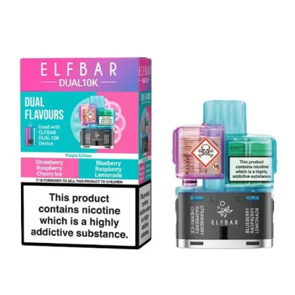 Elf Bar Dual 10K Refill Pack - Purple Edition - Purple Edition