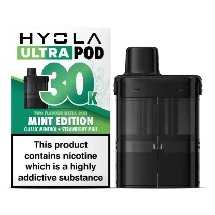 Hyola Ultra 30K Prefilled Replacement Pods Mint Edition - Ejuicewarehouse