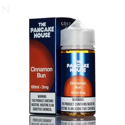 Pancake House E-Liquid - Cinnamon Bun - 100ml - 6mg