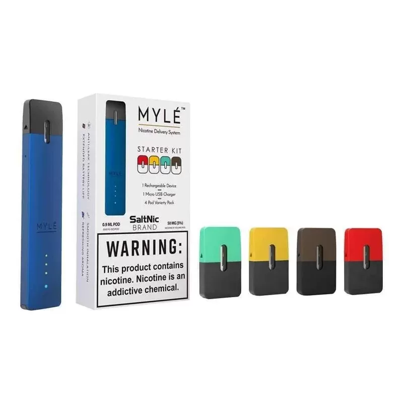 MYLE STARTER KIT Royal Blue with 4 Pods