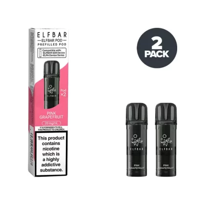 Pink Grapefruit Elf Bar 600 Prefilled Pods