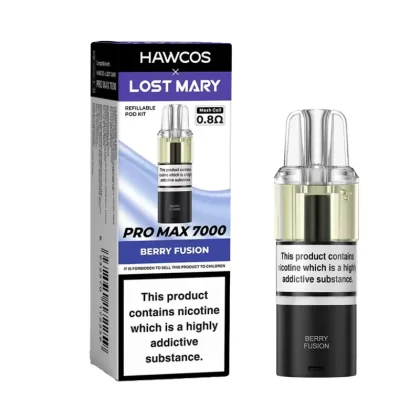 Hawcos x Lost Mary Pro Max 7000 Prefilled Pods - Blue Razz Lemonade