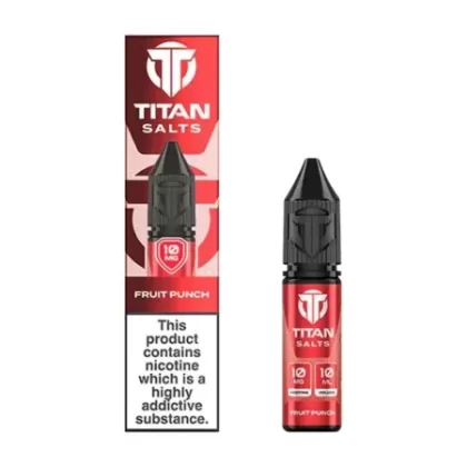 Fruit Punch Nic Salt by Titan – Juicy, Bold, and Bursting with Flavour