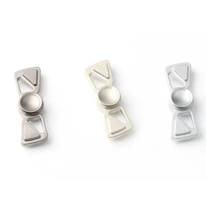 STARSS Hand Spinner Square Peen With hole Starter Kit - Gun Metal