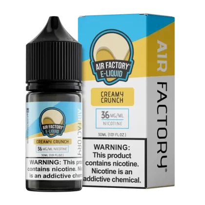Creamy Crunch Air Factory Salt Nic Vape Juice