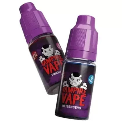 Vampire Vape 10ml 3mg - Flavour#All Day Grape>Applelicious>Arctic Fruit>Attraction>Banana>Banoffee Pie>Bat Juice>Berry Menthol>Black Ice>Black Jack>Blackcurrant>Blood Sukka>Bubblegum>Caramel (F29AE6)