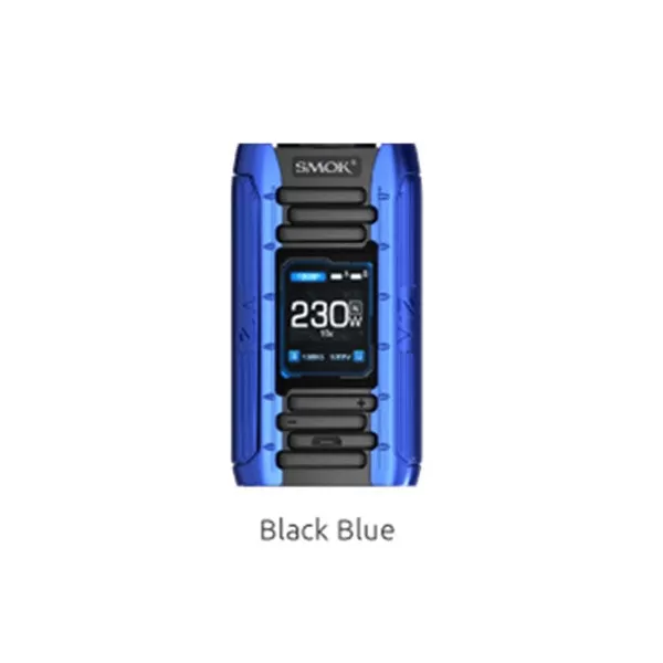 SMOK E-Priv 230W TC Box Mod by 18650 Batteries - Black Silver - Image 2