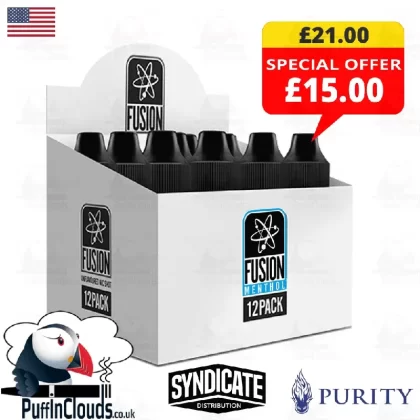 Fusion Menthol Flavoured Nic Shot 20mg (12 Pack)