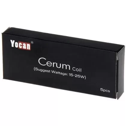 YOCAN CERUM COILS (CERAMIC DONUT) – *LAST CALL* - Style#DUAL QUARTZ