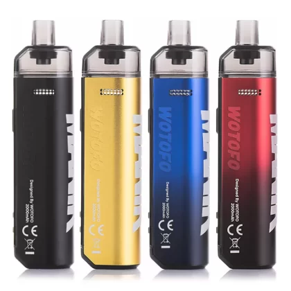 Wotofo SMRT Pod System Kit 80W 2000mAh - Black / PNP Coils