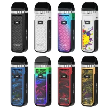 SMOK Nord X 60W Pod Kit 1500mAh - 7 Color Cobra, 7 Color Spray