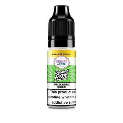 Apple Crumble Custard Bar Salts 50:50 10ml E-liquid