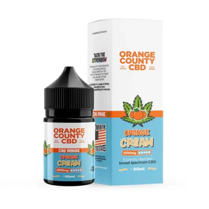 Orange County Orange Cream CBD Broad Spectrum 1500mg - Vapourdays Co