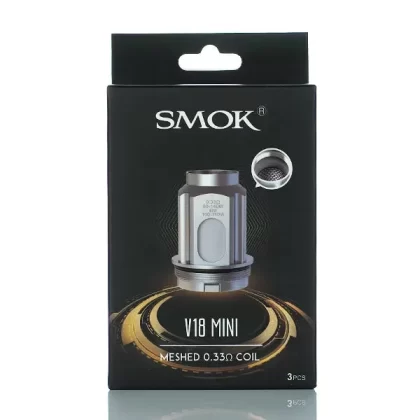 SMOK TFV18 Mini Replacement Coils - 0.15 ohm Dual Meshed