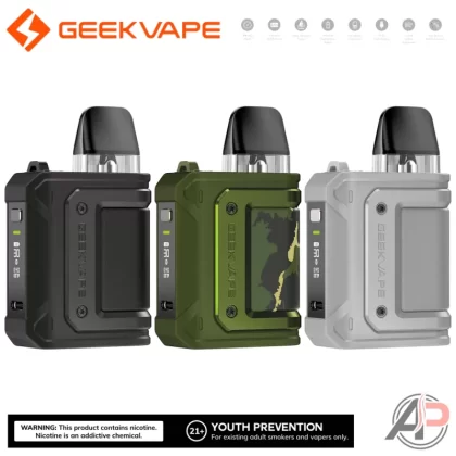 Geek Vape Aegis Hero Q 30W Pod System Starter Kit Device - Black, Blue