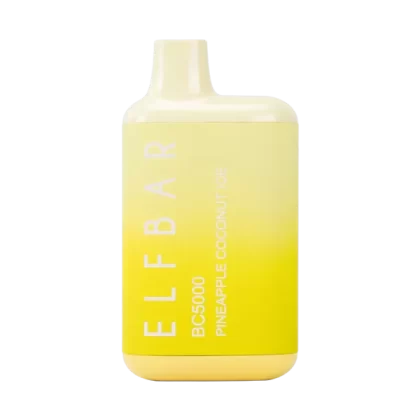 ELF BAR PINEAPPLE COCONUT ICE BC5000 DISPOSABLE POD