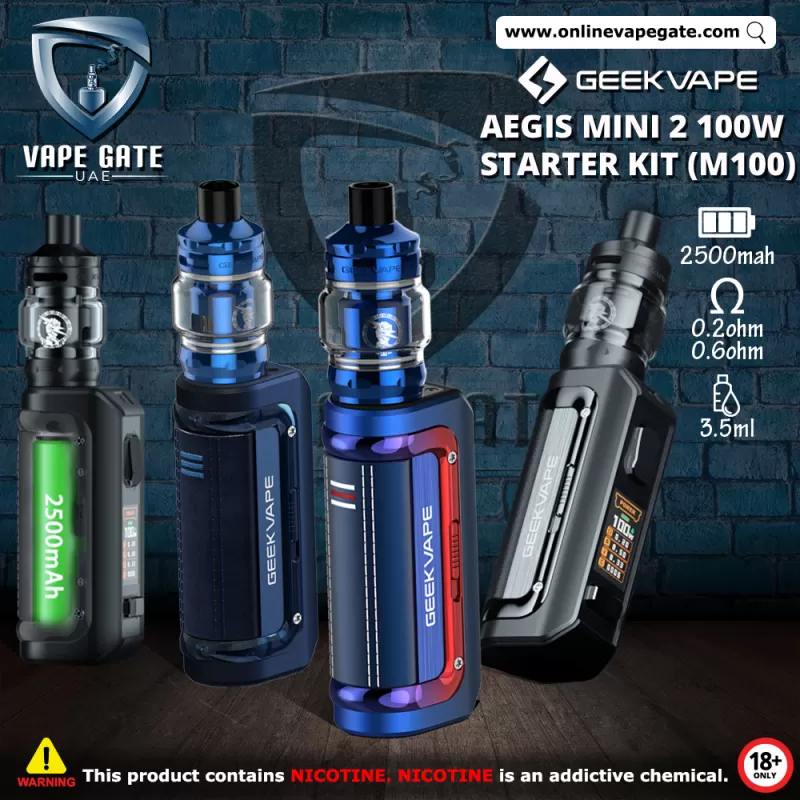 GEEKVAPE AEGIS MINI 2 100W STARTER KIT (M100) - Blue Red