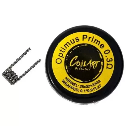 Coilart Optimus Prime Premade Coils 0.30Ω 10pcs - resistance#0.30 ohm Kanthal (A2FEE4)