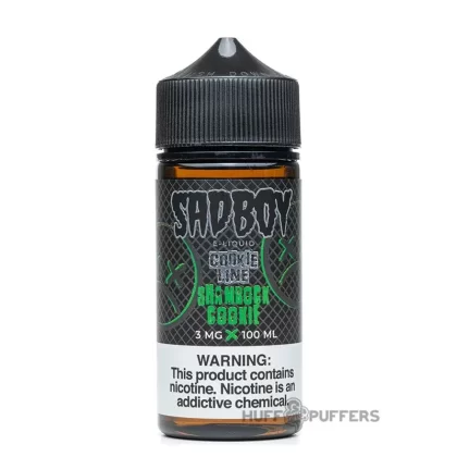 Sadboy Cookie Line – Shamrock Cookie 100mL - Nicotine Strength#0mg>3mg>6mg