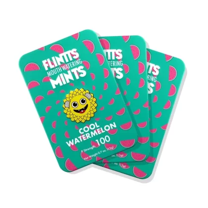 Flintts Mouthwatering Mints Cool Watermelon 3-Pack