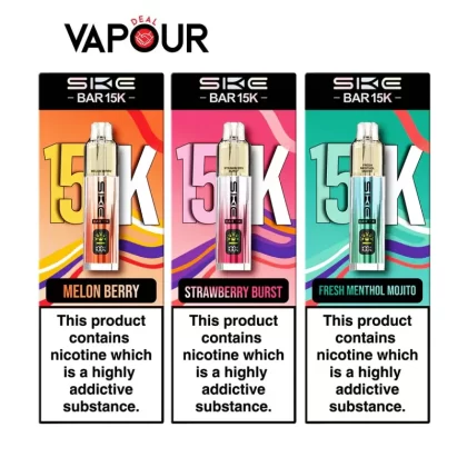 SKE Bar 15K Prefilled Pod Kit - Berry Ice