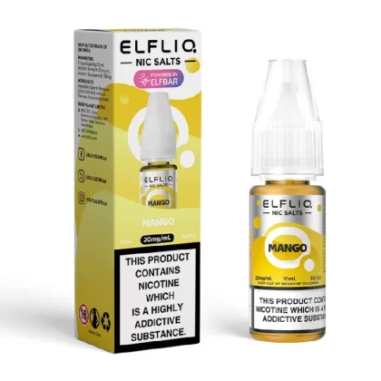 Mango Elfliq Nic Salt E-Liquid by Elf Bar - Nicotine Strength#5mg>10mg>20mg
