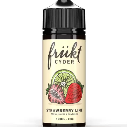 Frukt Cyder Strawberry Lime 120ml E Liquid
