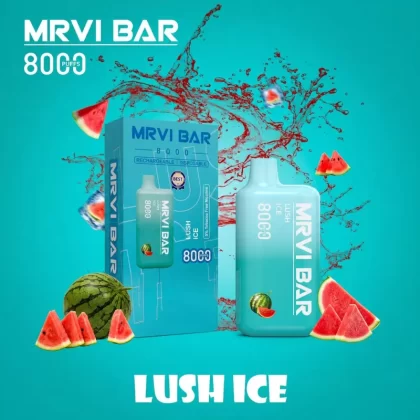 MRVI Bar 8000 Puffs | 5% strength, 15mL, portable bulk disposable vape - Aiviouvapes