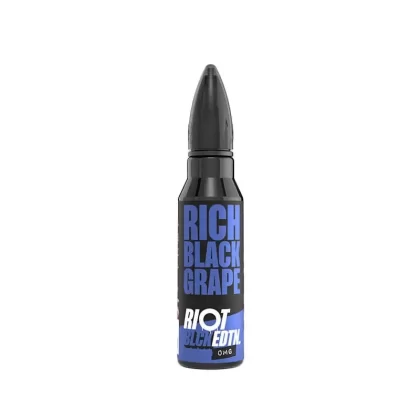Riot Squad BLCK EDTN Rich Black Grape 50ml Shortfill E-liquid – 2 Pack