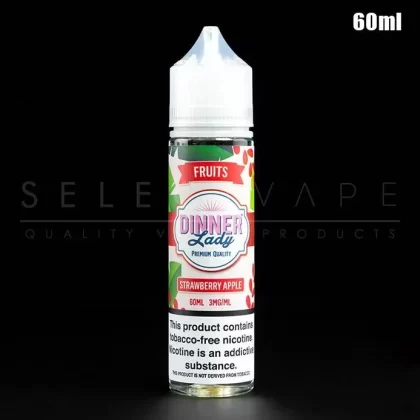 Dinner Lady – Strawberry Apple Eliquid 60ml