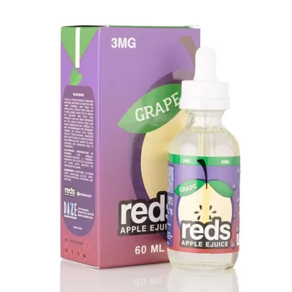 Vape 7 Daze – Grape Reds Apple 60ml (3 , 6 mg) - Vapebazaar Pk
