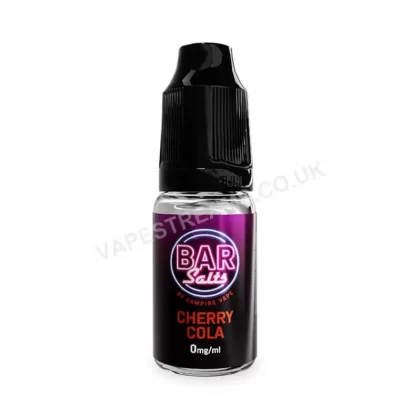 Cherry Cola Bar Salts Nic Salt E-Liquid by Vampire Vape - Vapestreams Co